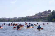 Alquiler de Kayaks para navegar en grupo por el Río Miño