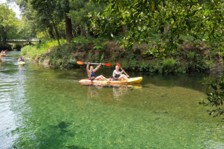 kayak en el río Tamuxe